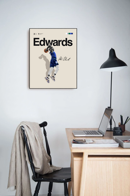 ANTHONY EDWARDS POSTER