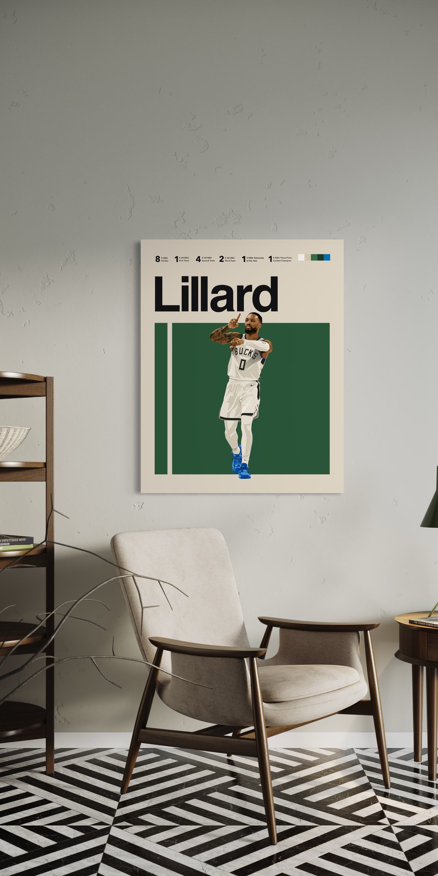 DAMIAN LILLARD POSTER