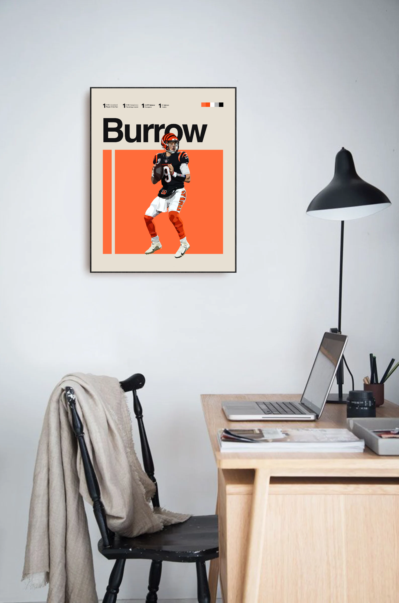 JOE BURROW POSTER