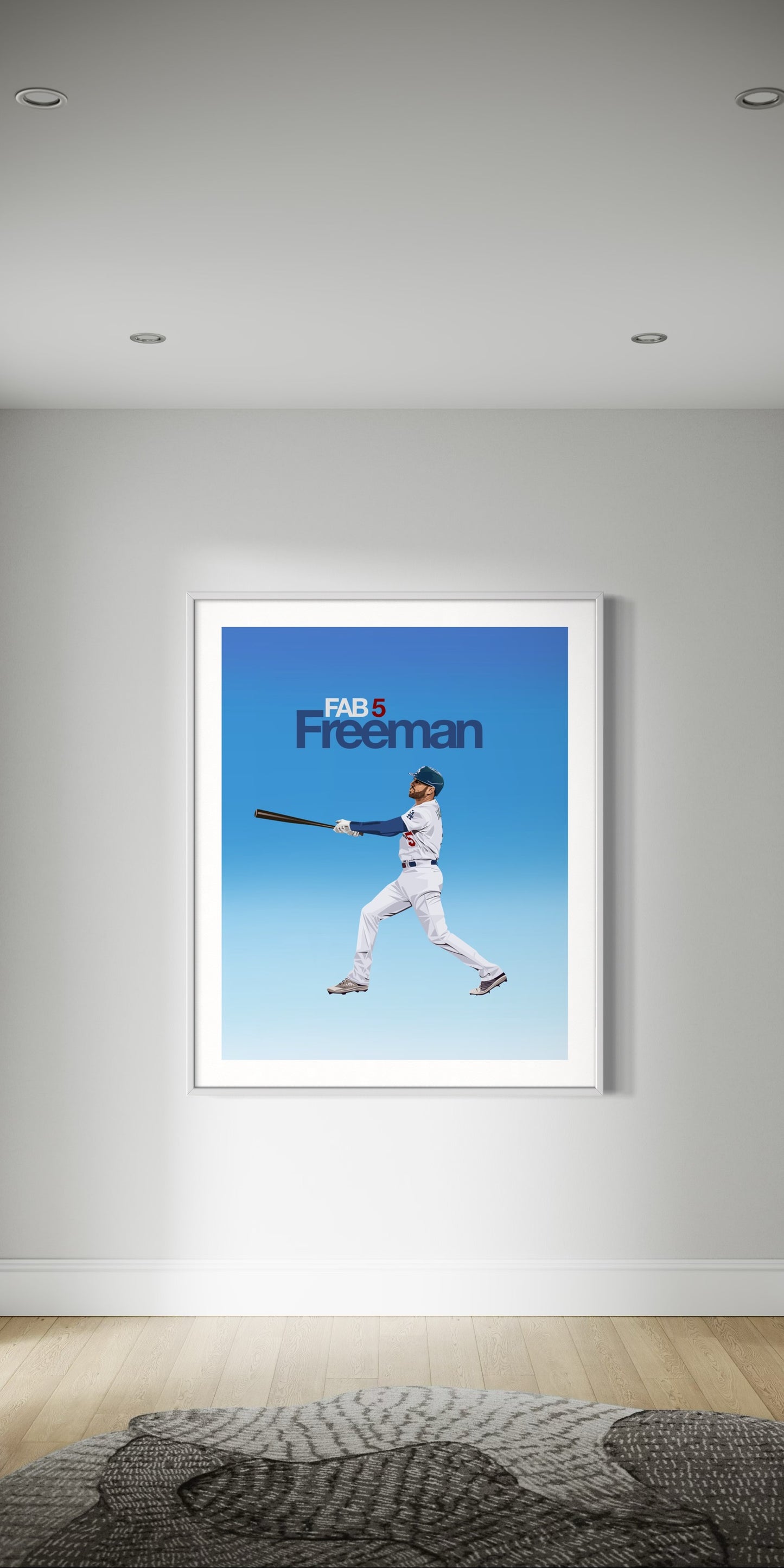 FREDDIE “FAB 5 FREEMAN” POSTER