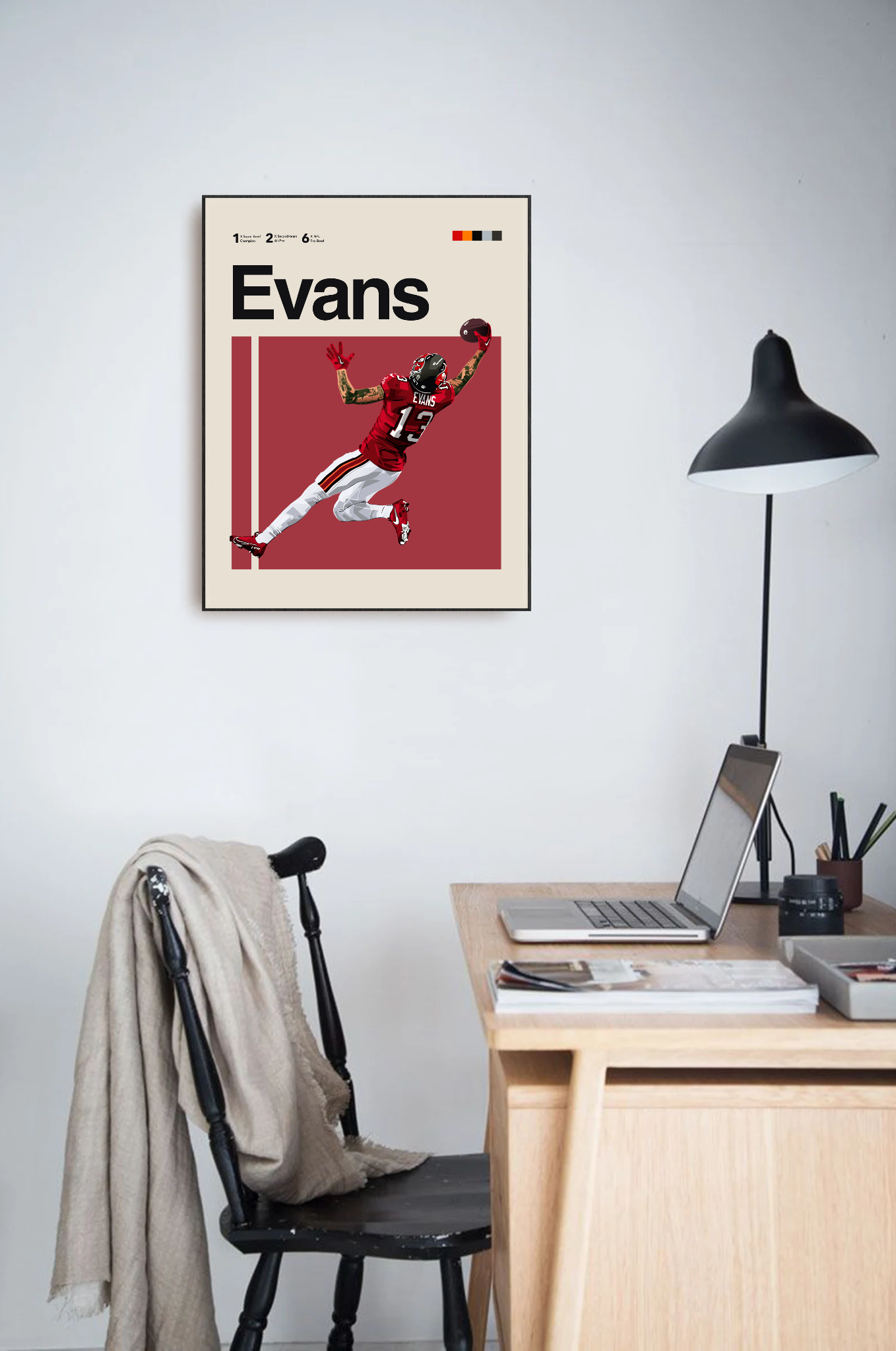 Mike Evans Classic Matte  Poster