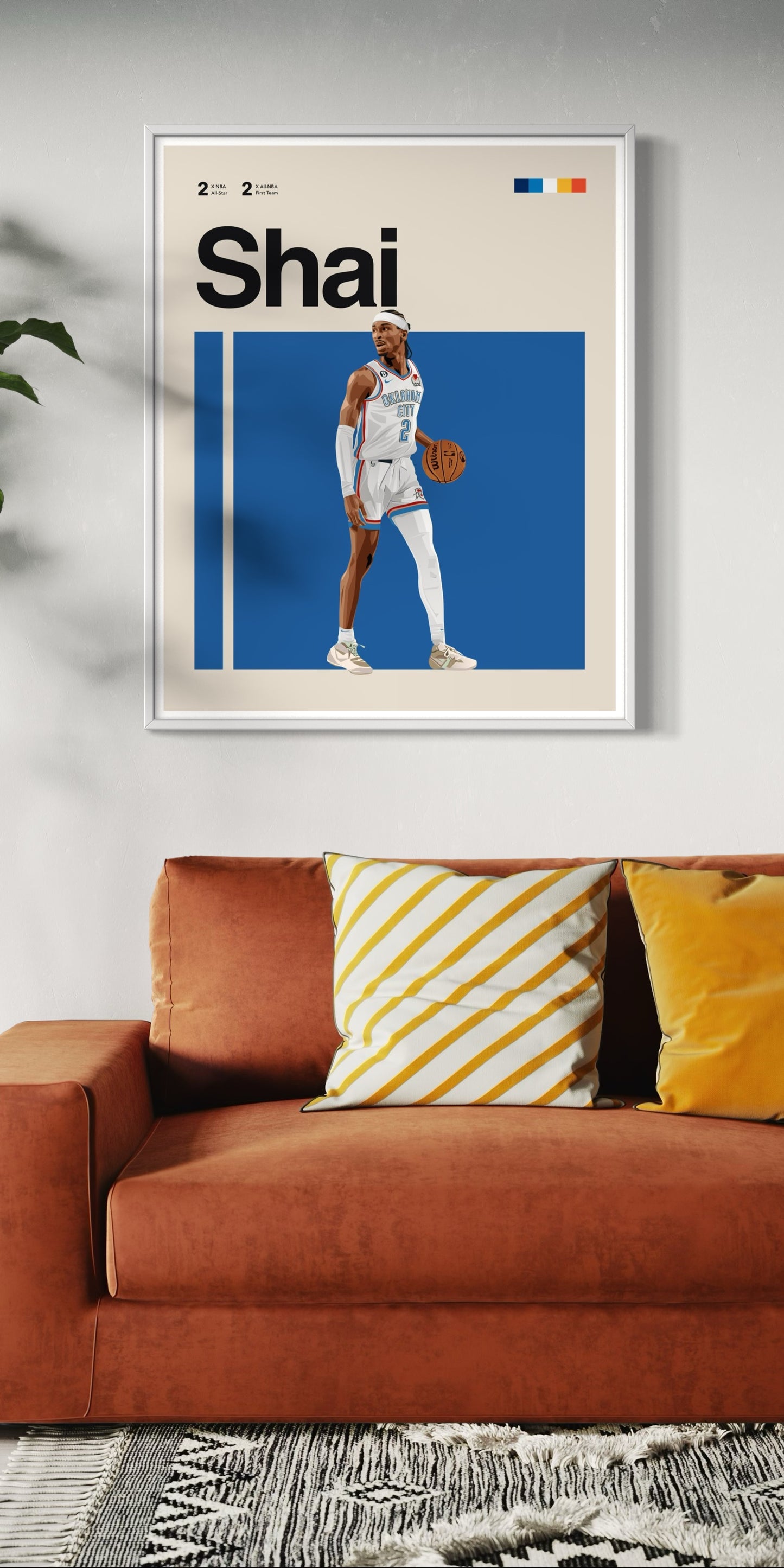 SHAI GILGEOUS-ALEXANDER POSTER