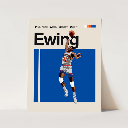 PATRICK EWING POSTER