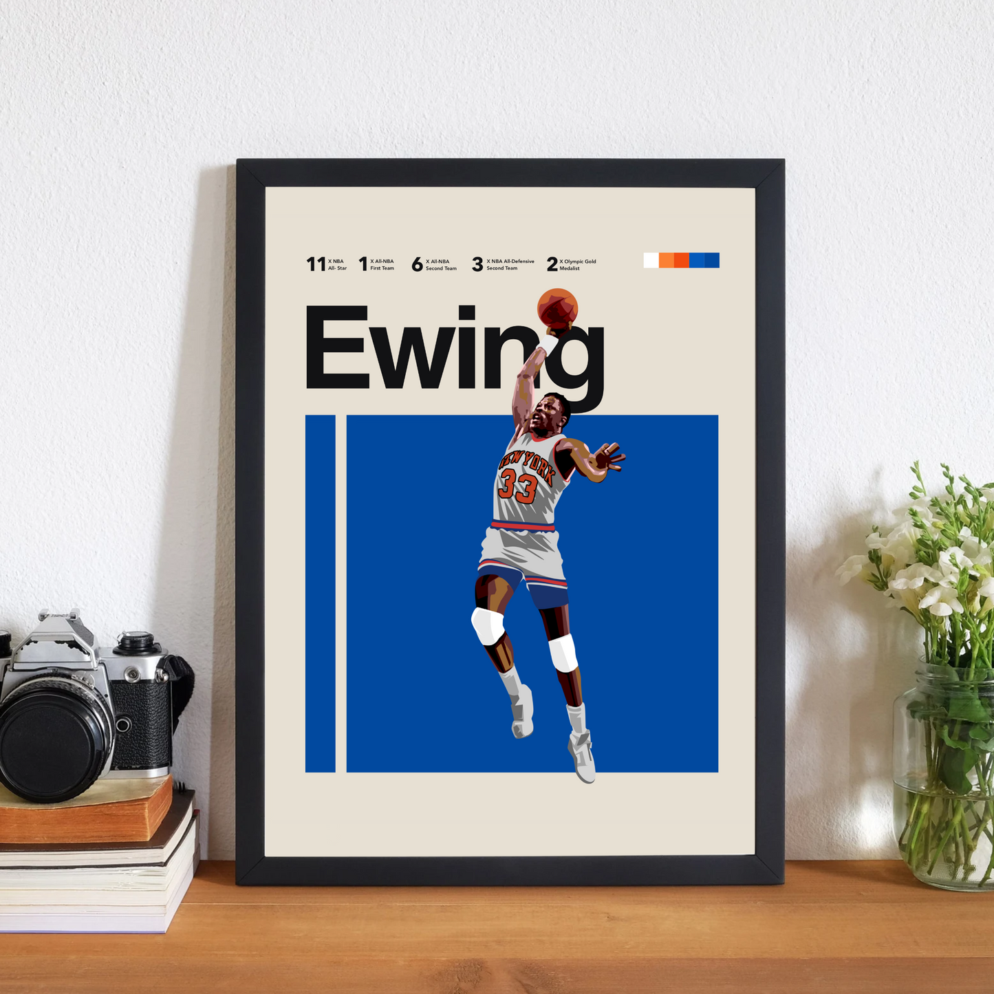 PATRICK EWING POSTER