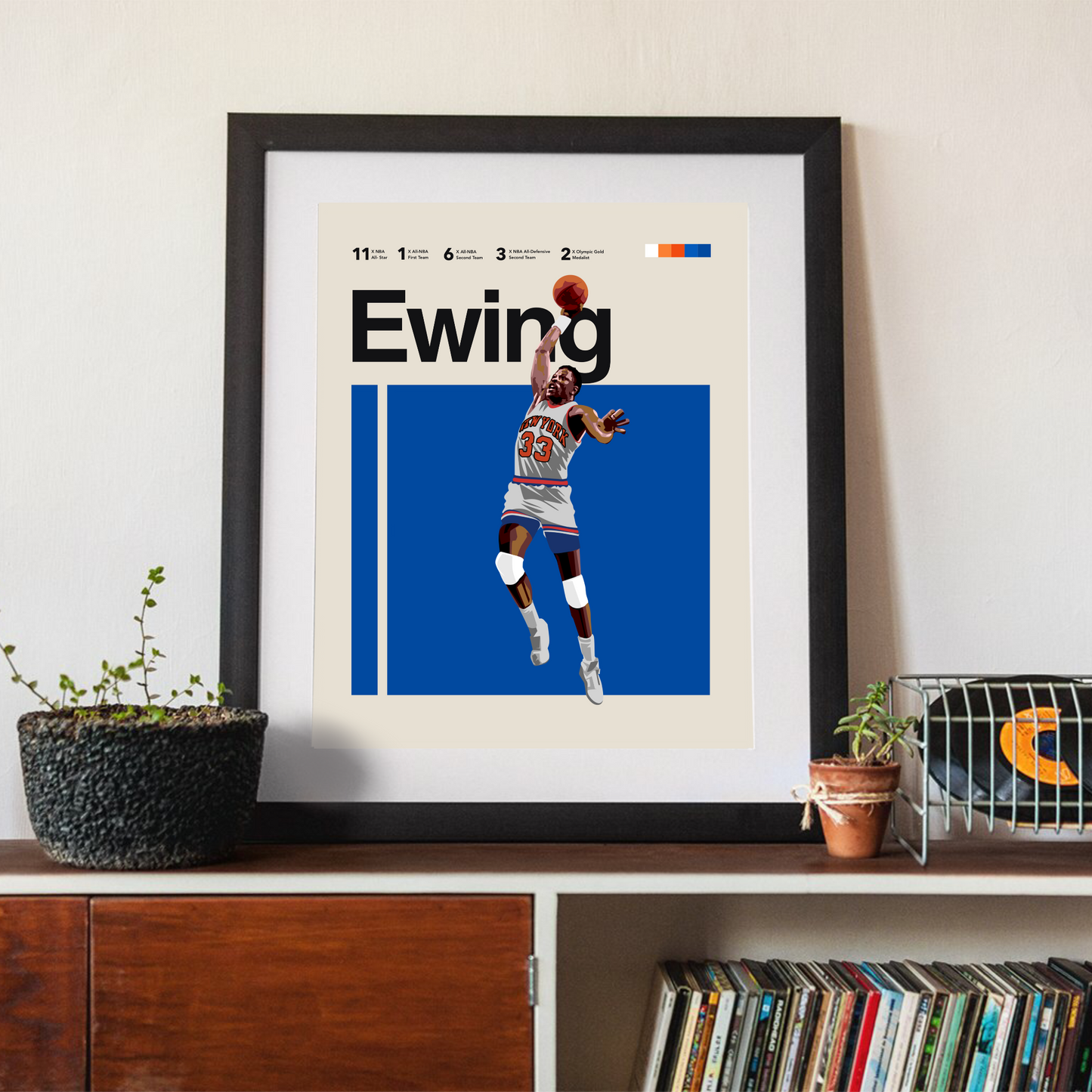 PATRICK EWING POSTER