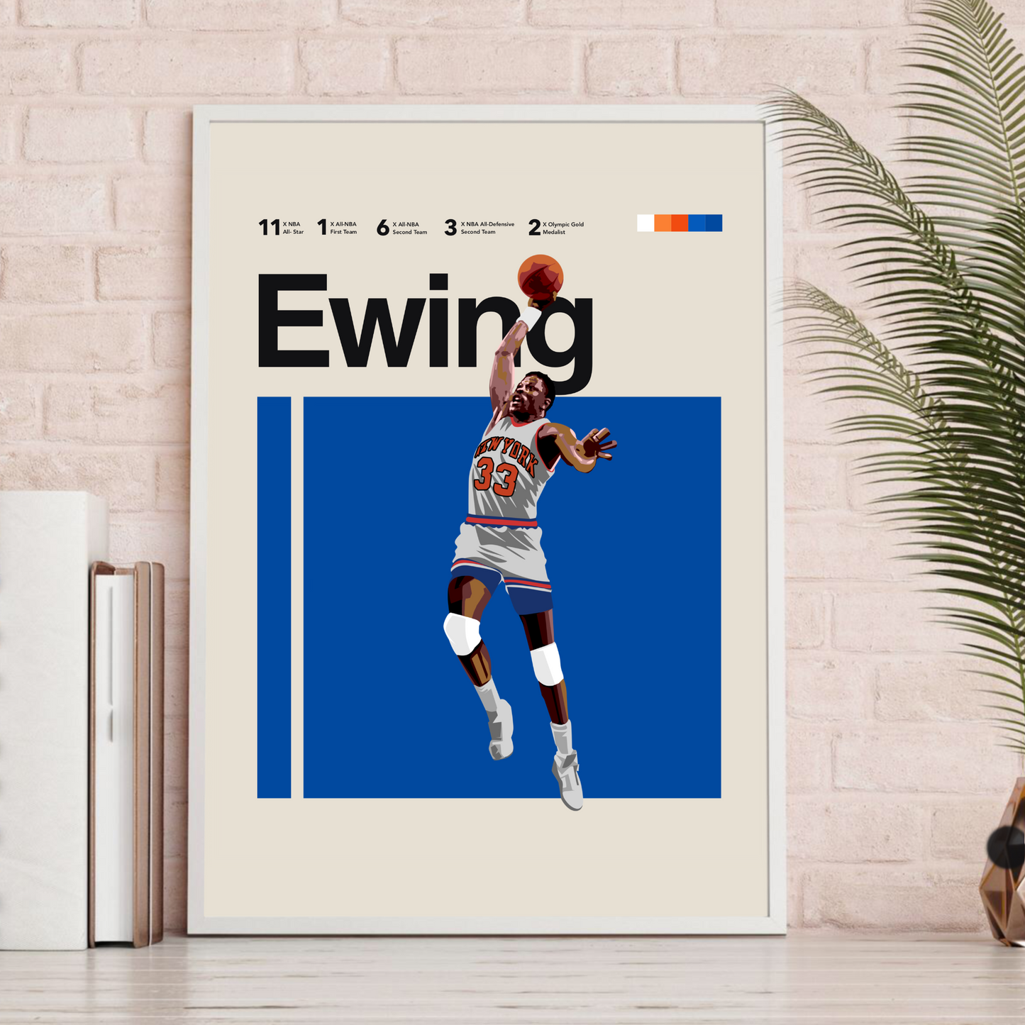 PATRICK EWING POSTER