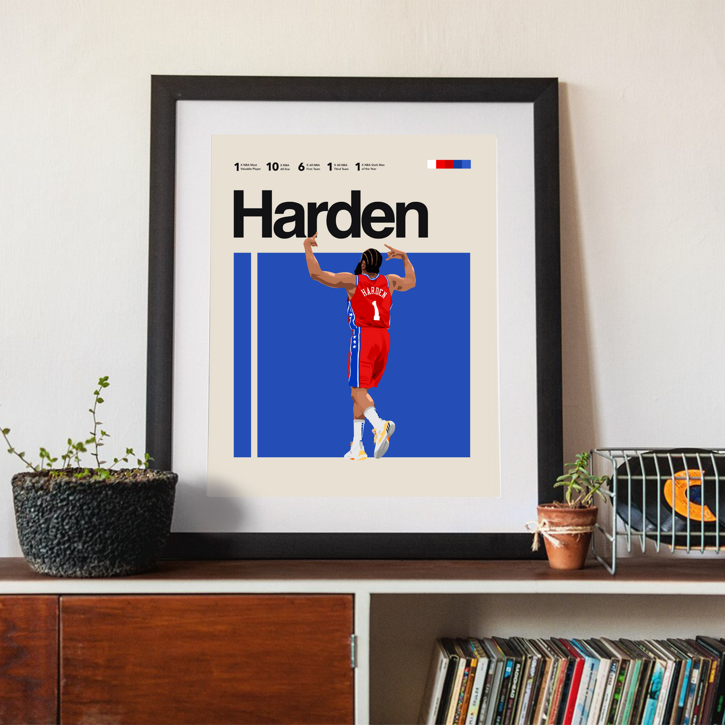 JAMES HARDEN POSTER