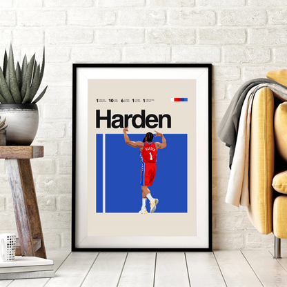 JAMES HARDEN POSTER