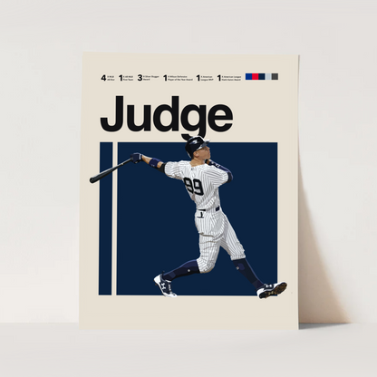 Aaron Judge Classic Matte Poster