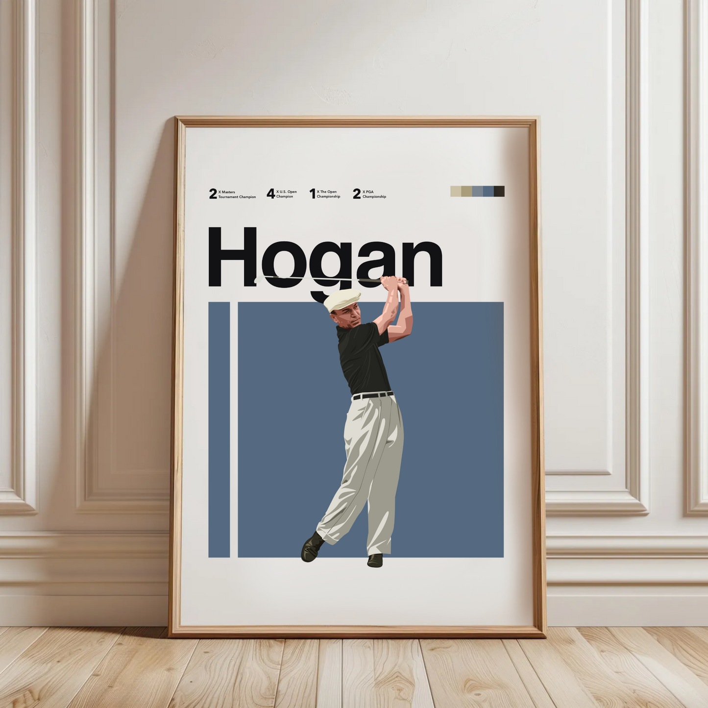 Ben Hogan Classic Matte Poster