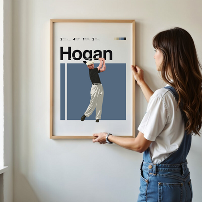 Ben Hogan Classic Matte Poster