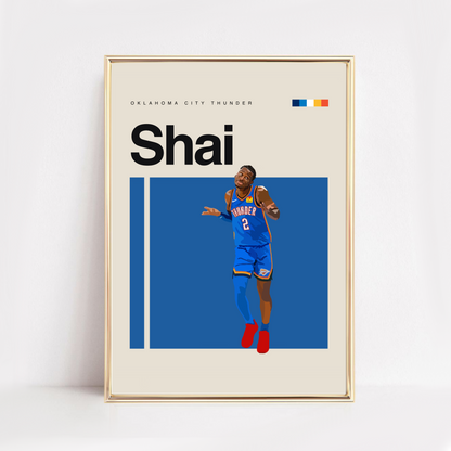 SHAI GILGEOUS-ALEXANDER POSTER