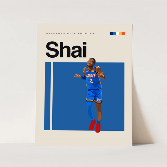 SHAI GILGEOUS-ALEXANDER POSTER