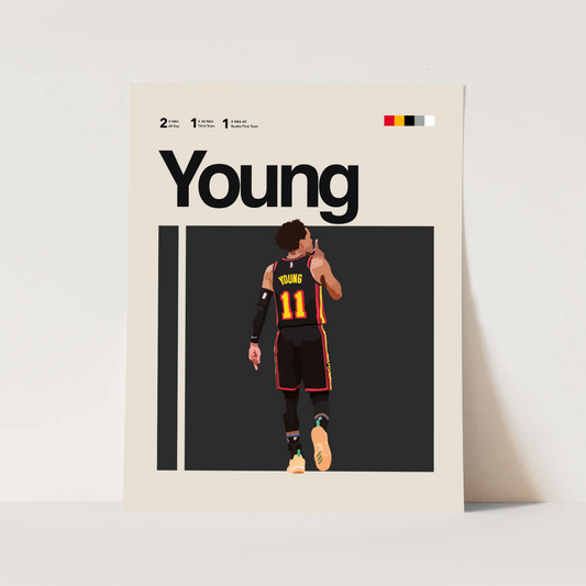 TRAE YOUNG POSTER