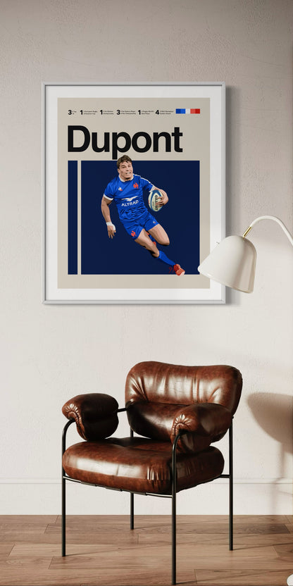 Antoine Dupont Classic Matte Poster