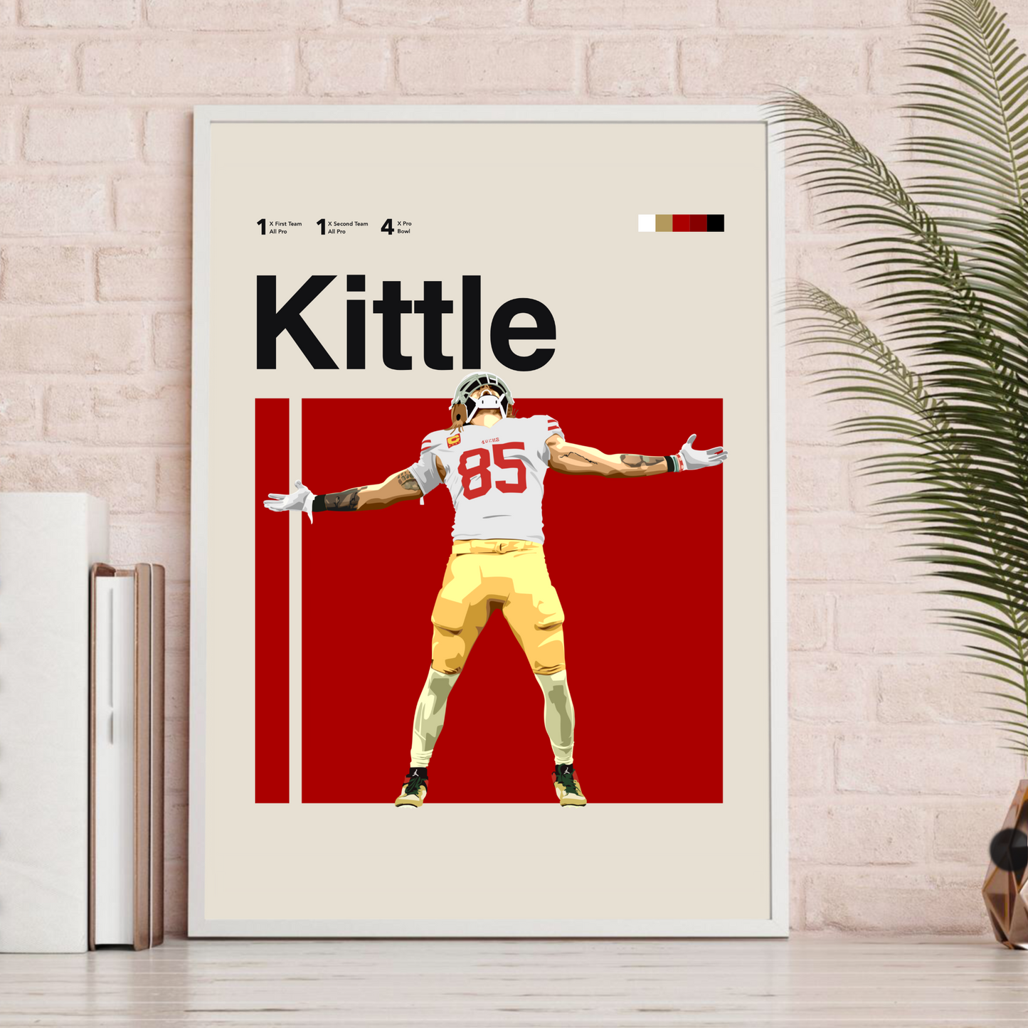 GEORGE KITTLE POSTER