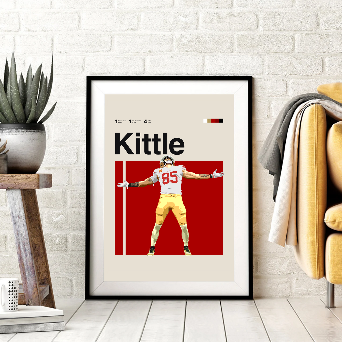 GEORGE KITTLE POSTER