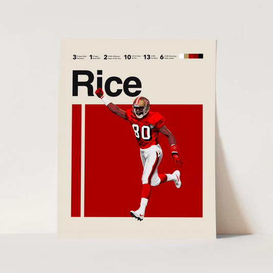 JERRY RICE POSTER