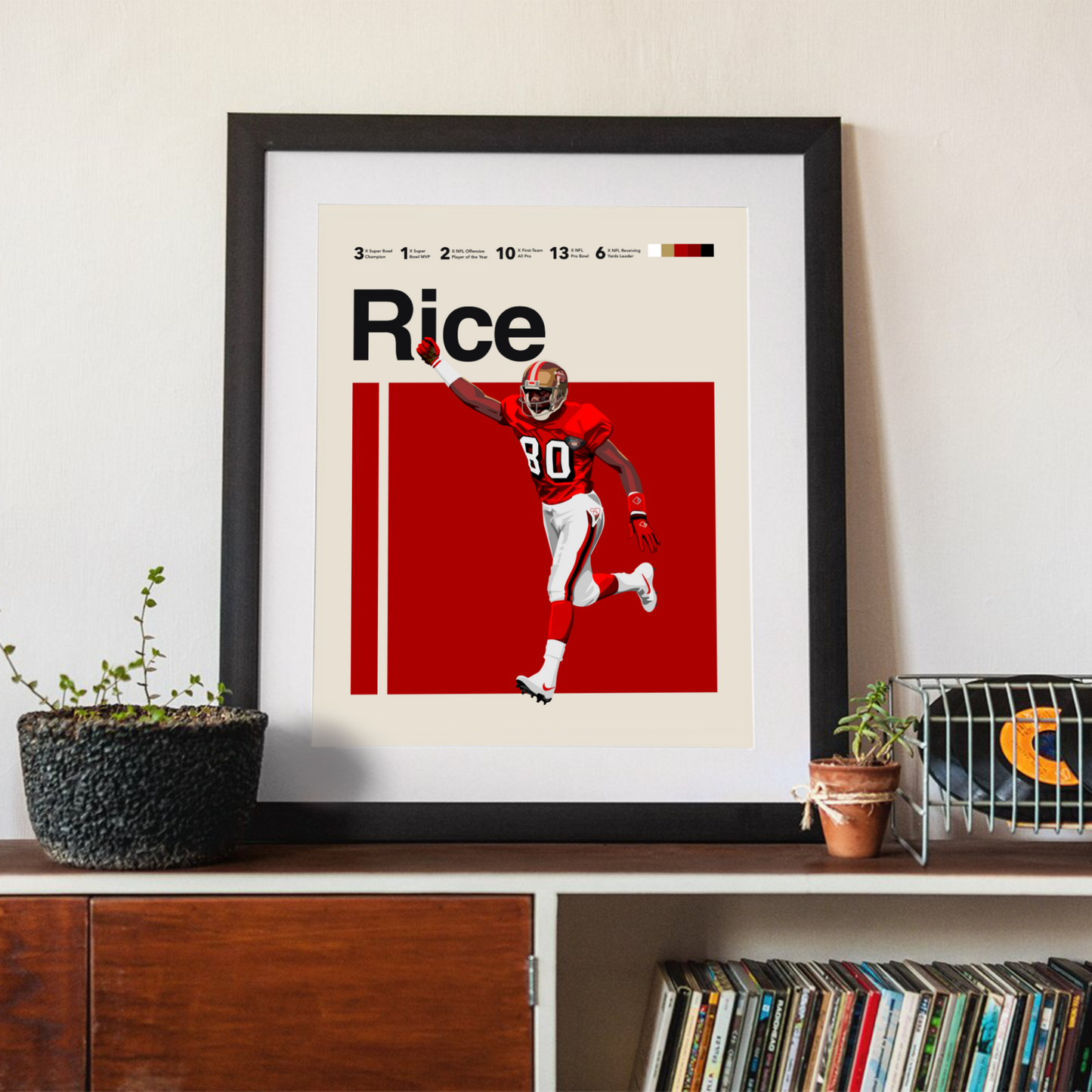 JERRY RICE POSTER