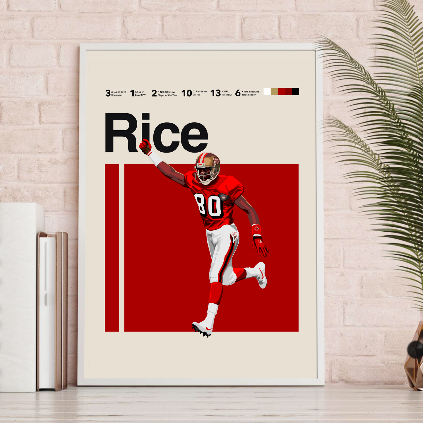 JERRY RICE POSTER