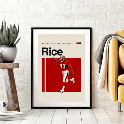 JERRY RICE POSTER