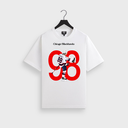 Connor Bedard Heavyweight Crewneck T-Shirt