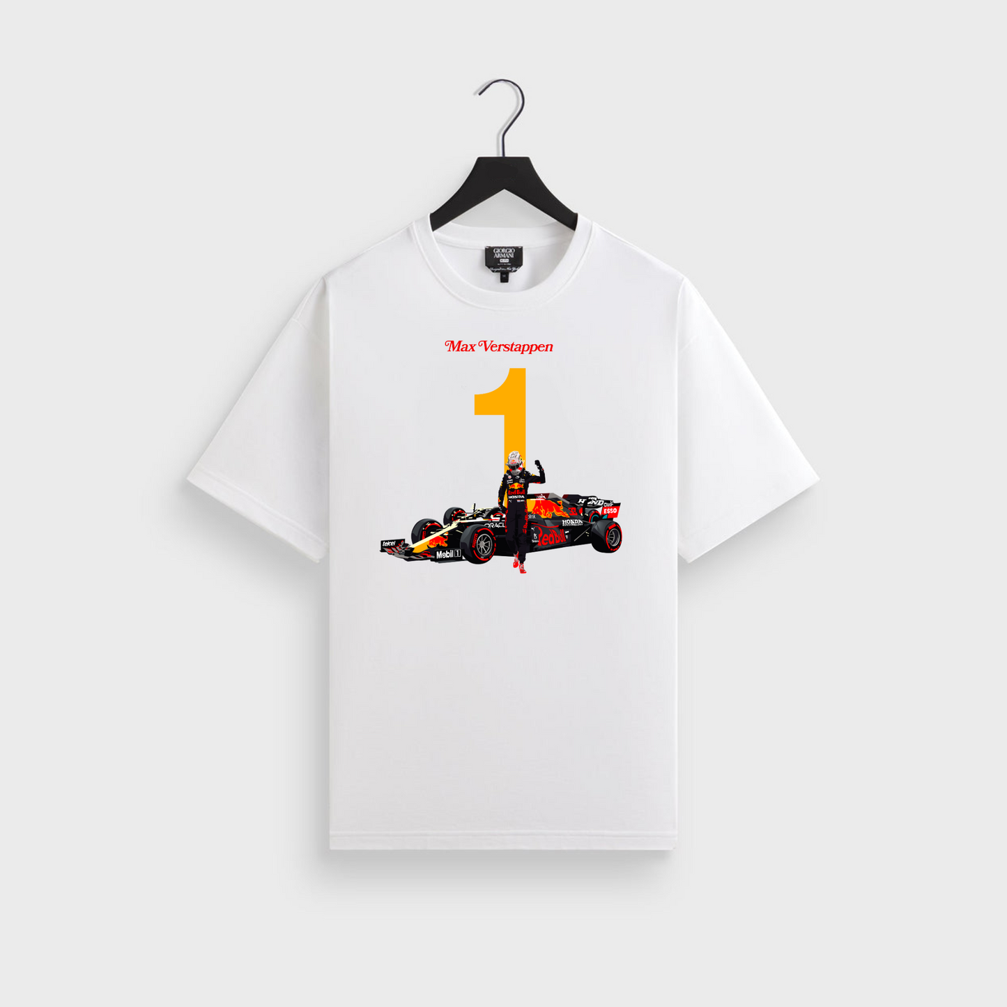 Max Verstappen Heavyweight Crewneck T-Shirt