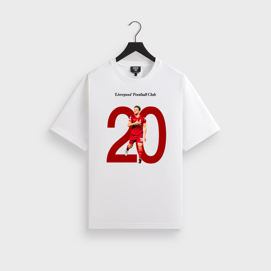 Diogo Jota Heavyweight Crewneck T-Shirt
