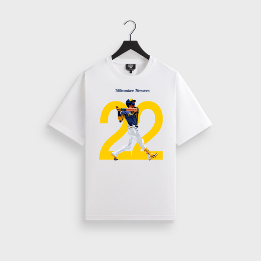 Christian Yelich Heavyweight Crewneck T-Shirt