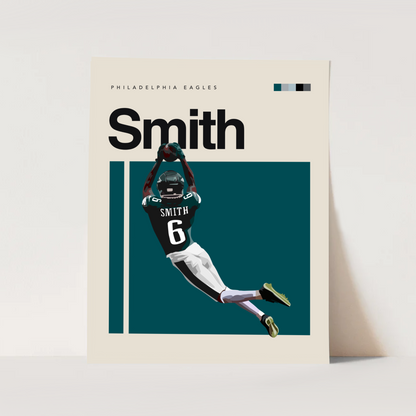 DEVONTA SMITH POSTER