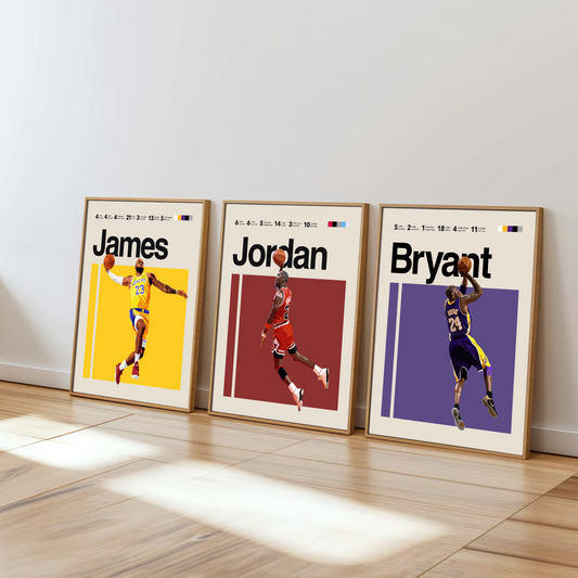Jordan, James, Bryant Bundle - NBA Greats | Digital Files