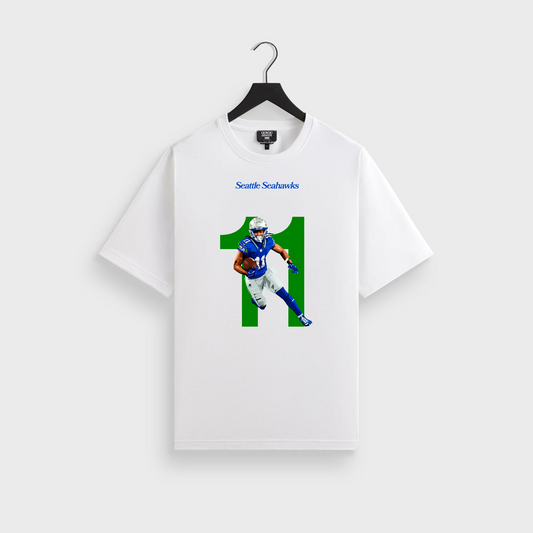 Seattle Seahawks Heavyweight Crewneck T-Shirt