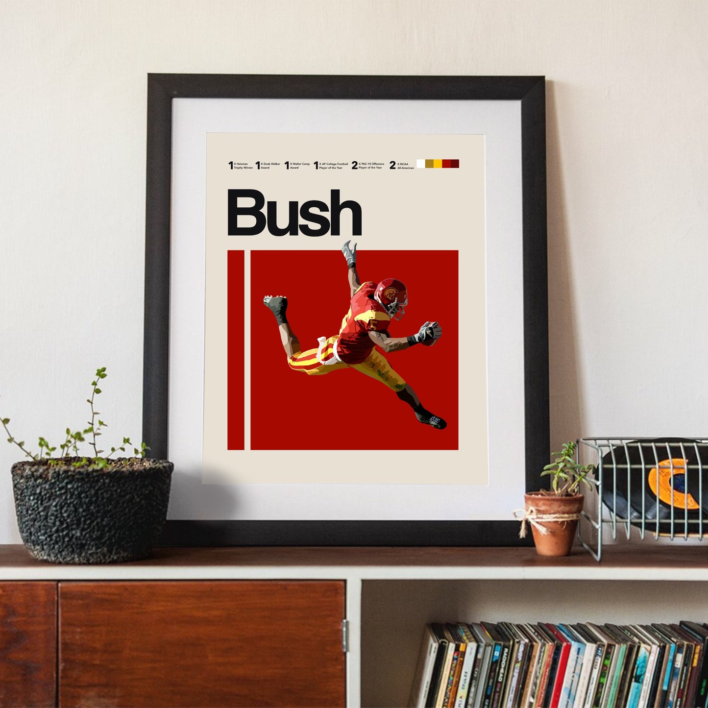 REGGIE BUSH POSTER