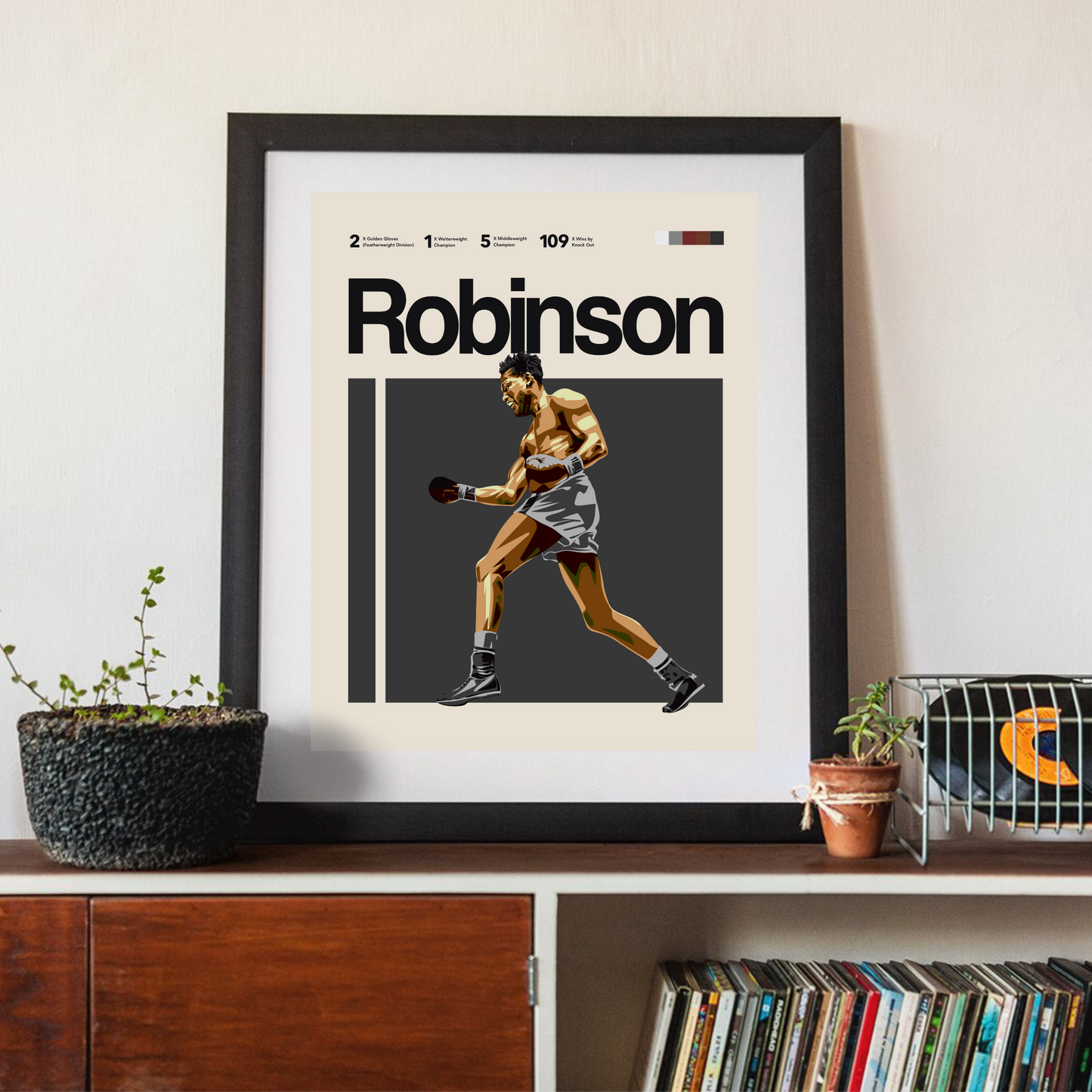 SUGAR RAY ROBINSON POSTER