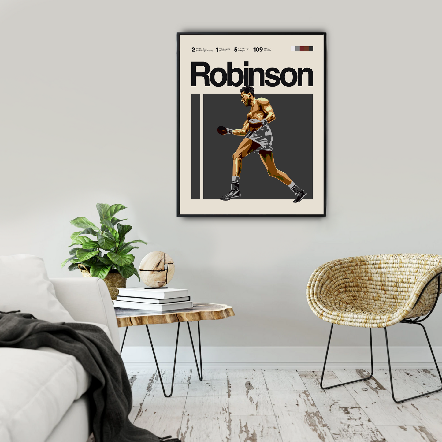 SUGAR RAY ROBINSON POSTER