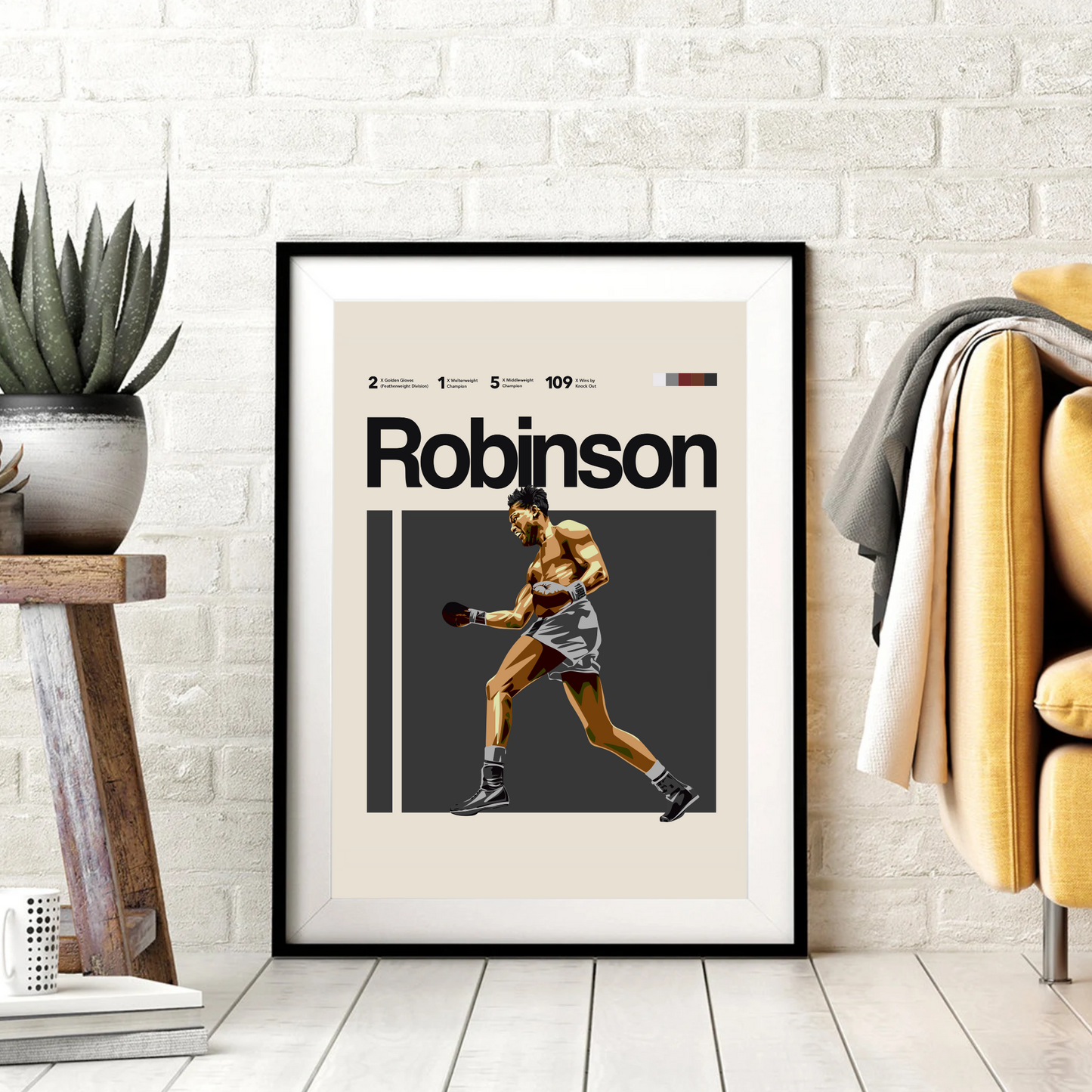 SUGAR RAY ROBINSON POSTER