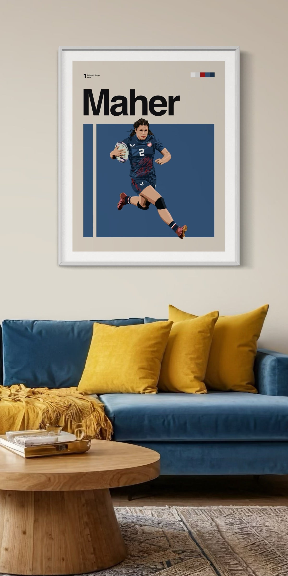 Ilona Maher Classic Matte Poster