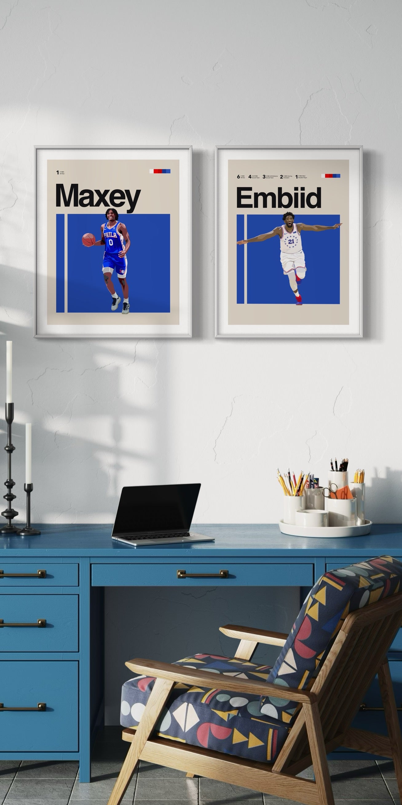 Maxey and Embiid Bundle | Digital File
