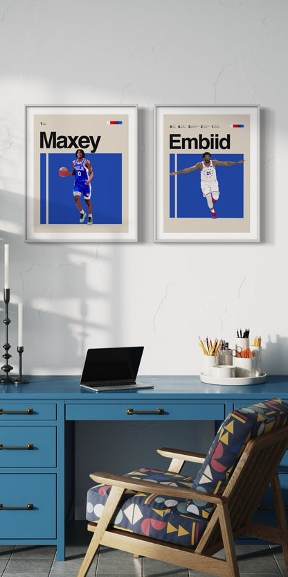 Maxey and Embiid Bundle | Digital File