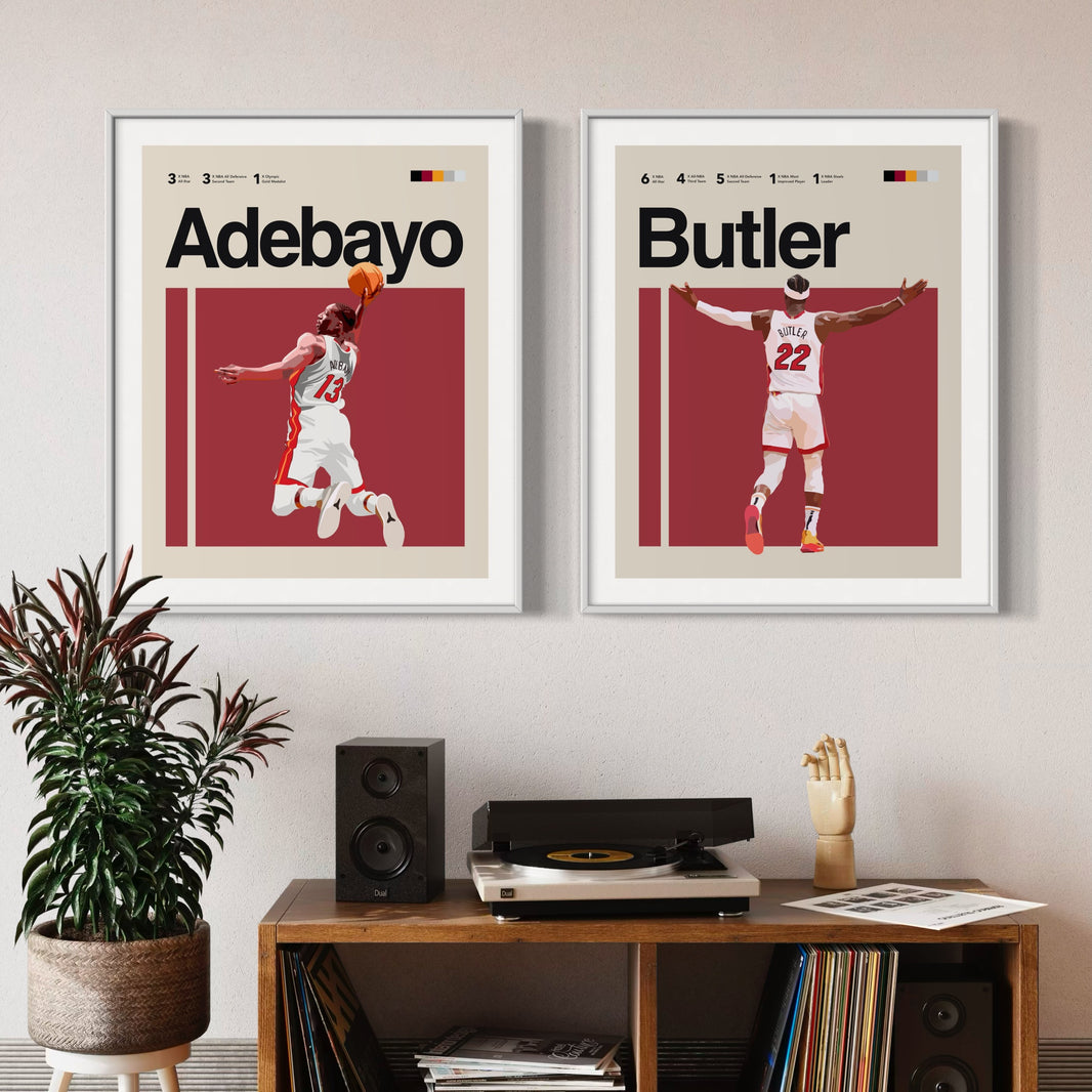 Modern Sports Posters – ShootYourShotArt