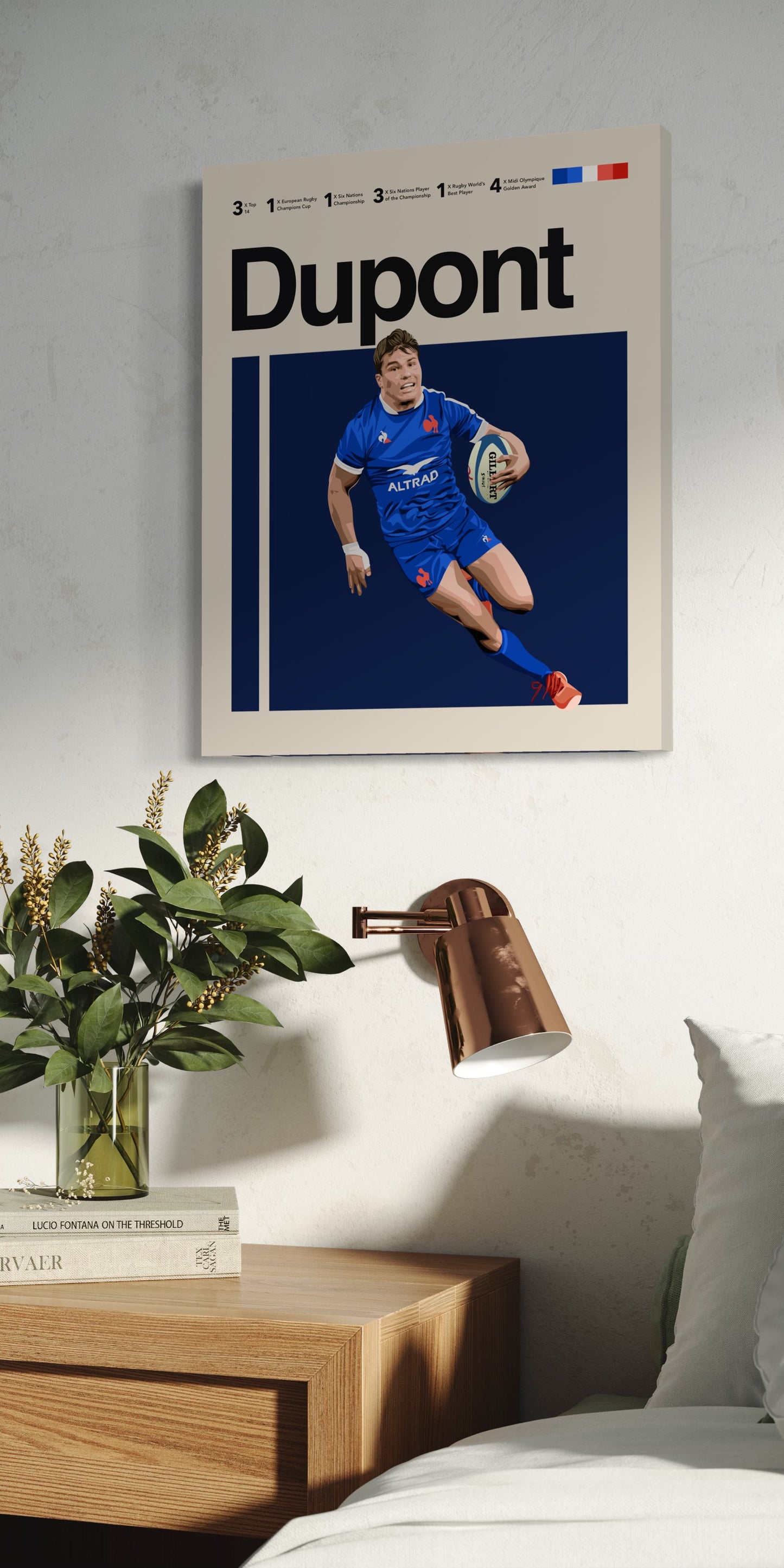 Antoine Dupont Classic Matte Poster