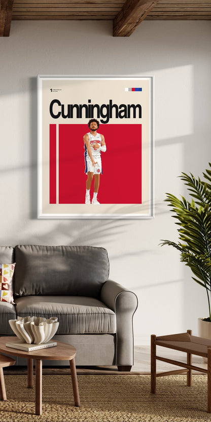 Cade Cunningham Classic Matte Poster