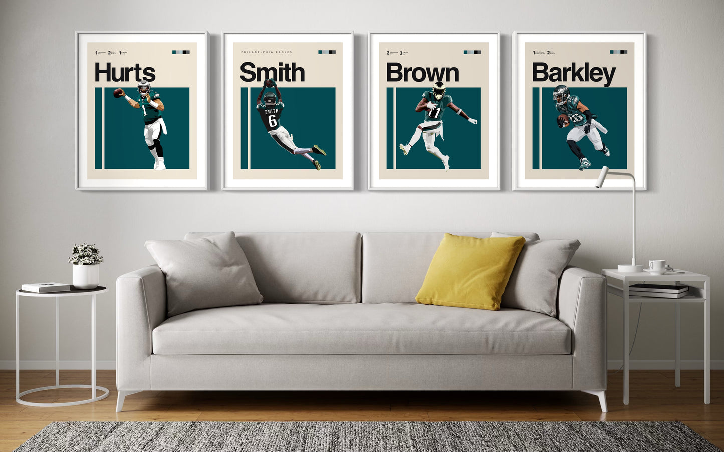 Philadelphia Eagles Bundle | Barkley, Hurts, Brown and Smith | Digital Files