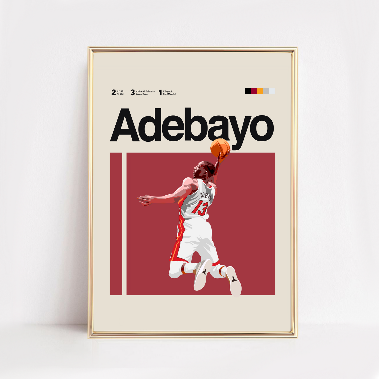 BAM ADEBAYO POSTER