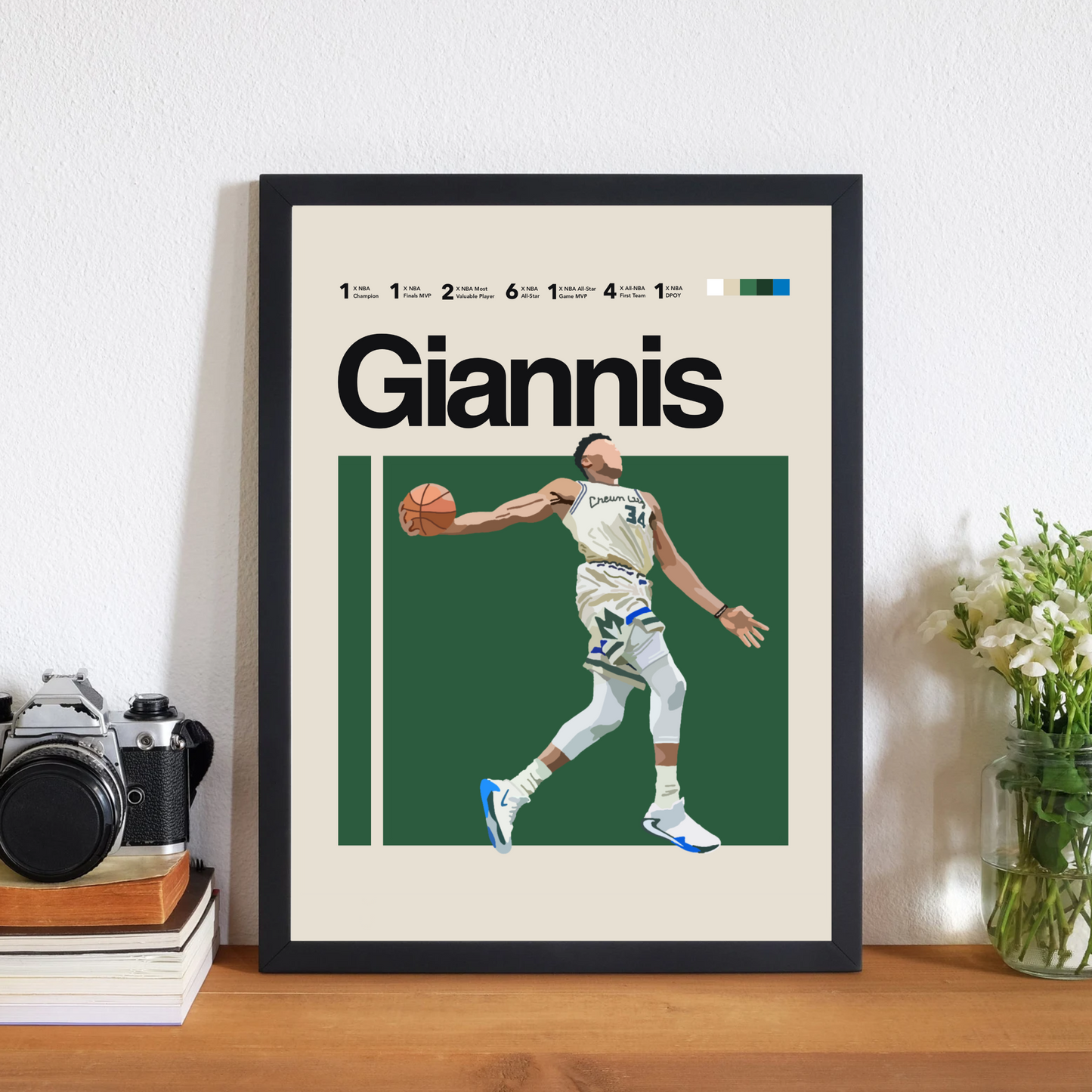 GIANNIS ANTETOKOUNMPO POSTER