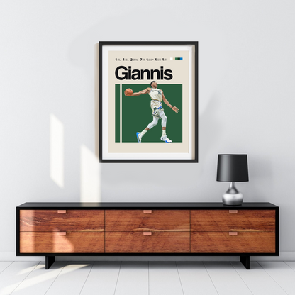 GIANNIS ANTETOKOUNMPO POSTER