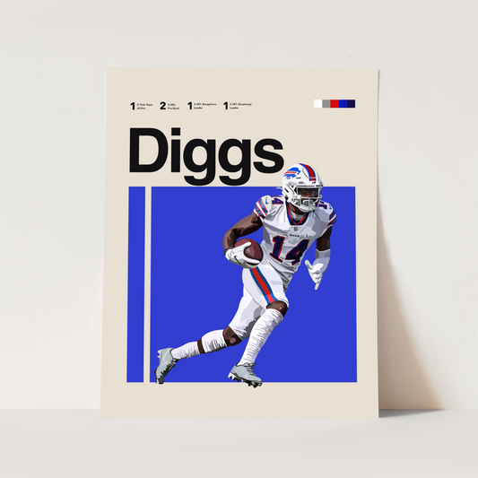 STEFON DIGGS POSTER