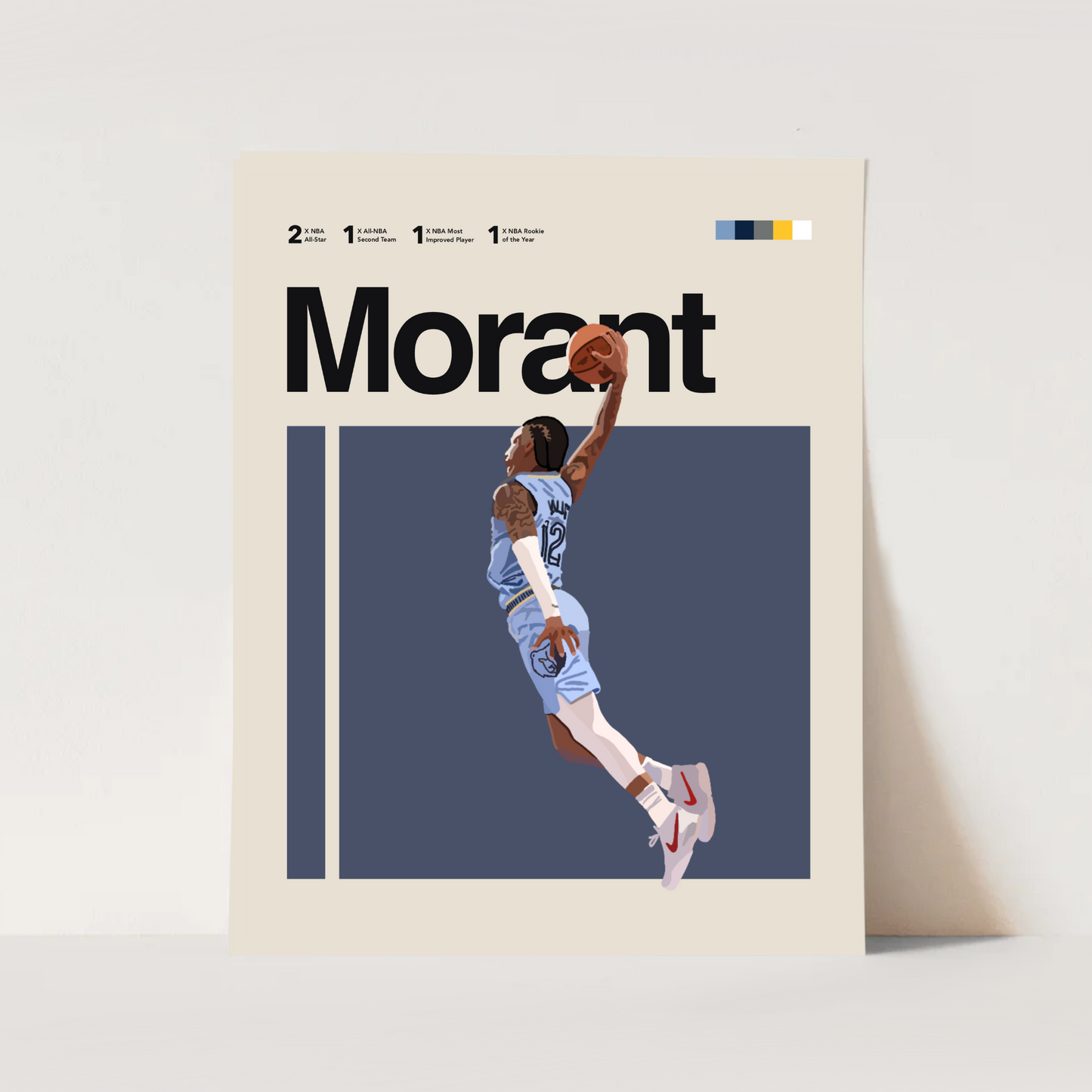 JA MORANT POSTER