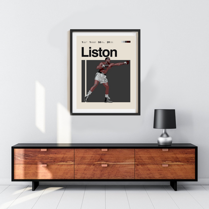 SONNY LISTON POSTER