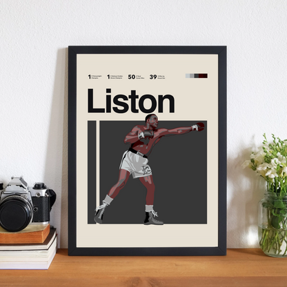 SONNY LISTON POSTER